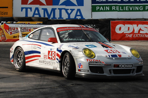 Porsche 911 GT3 C Driven by Bryce Miller and John McMullen in Action