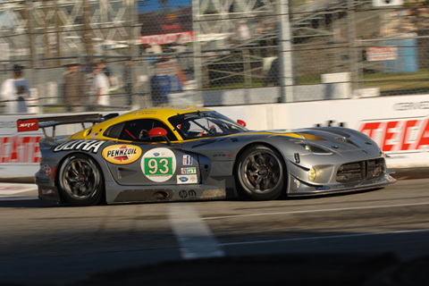 SRT Viper GTS-R GT Driven by Jonathan Bomarito and Kuno Wittmer in Action