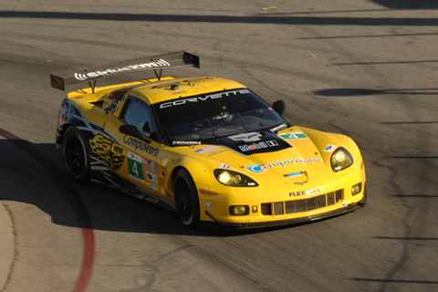 Corvette C6 ZR1 GT Driven by Oliver Gavin and Tommy Milner in Action