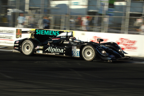 HPD ARX-03b LMP2 Driven by Scott Tucker and Ryan Briscoe in Action
