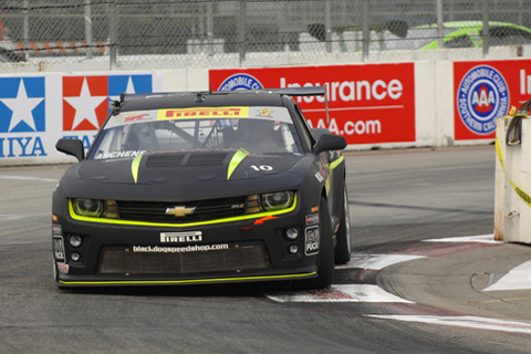 GTS-class Chevrolet Camaro Driven by Lawson Aschenbach in Action