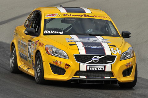 WC Volvo C30 FWD Driven by Robb Holland in Action