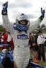 Adrian Fernandez Raises Arm in LMP2 Celebration Thumbnail