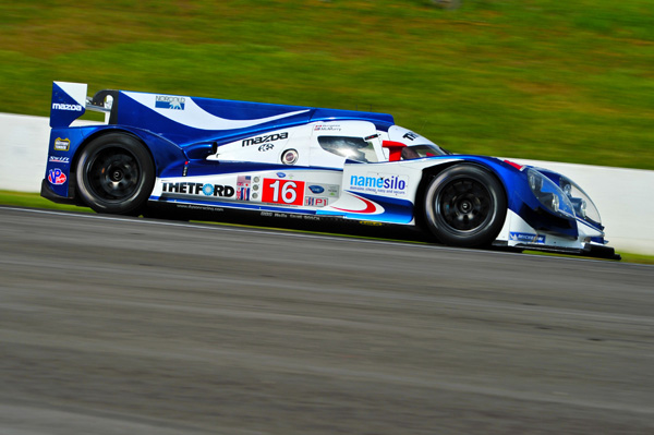 Lola B12/60 Mazda LMP1 Driven by Tony Burgess and Chris McMurry in Action