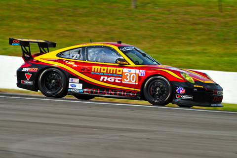 Porsche 911 GT3 Cup GTC Driven by Henrique Cisneros and Sean Edwards in Action