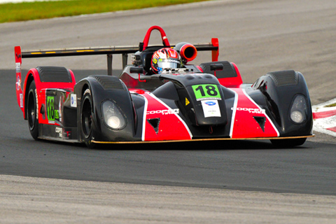 IMSA Lites Driven by Ryan Booth in Action