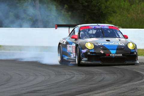 Porsche 911 GT3 Cup GTC Driven by Alex Popow and Ryan Dalziel in Action