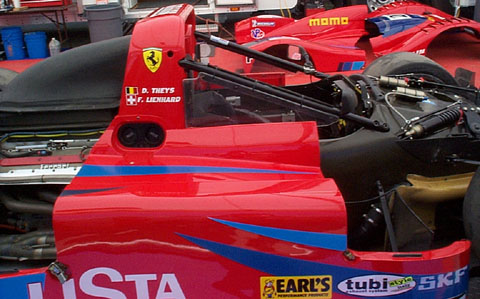 Ferrari Side Closeup