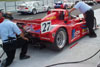 Ferrari in Pits Adjusting Thumbnail