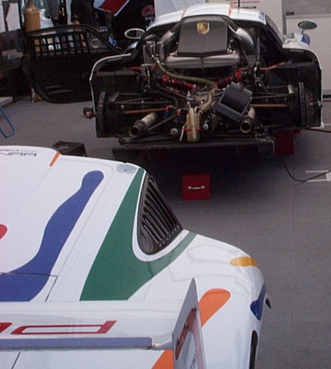 Porsche GT1 Rear