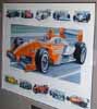 Jim Swintel Painting of Champ Car Chassis Thumbnail