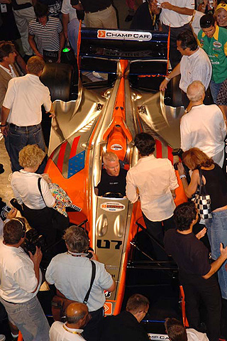 Paul Tracy in New Panoz DP01