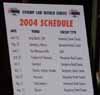 Poster Board of 2004 Schedule Thumbnail