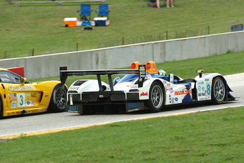Lola B07-47 LMP2 Driven by Jamie Bach and Ben Devlin in Action