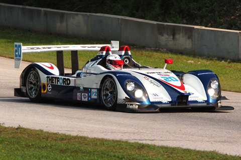 Porsche RS Spyder LMP2 Driven by Chris Dyson and Guy Smith in Action
