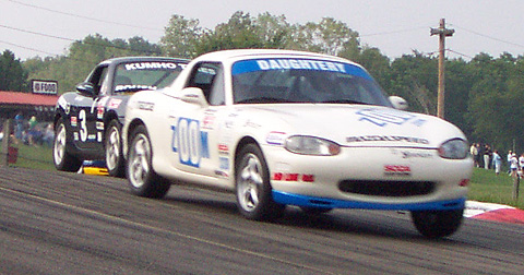 Daughtery leading Roush in SSB Race