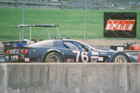 Canopy Appearing As Wing on Mike Canney GT1 Corvette