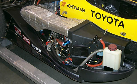 Closeup of Toyota Atlantic Side