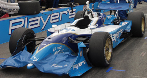 Patrick Carpentier's Car In Pits