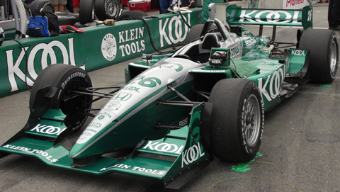 Paul Tracy's Car In Pits
