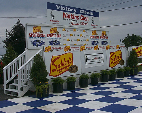 Victory Circle at Watkins Glen