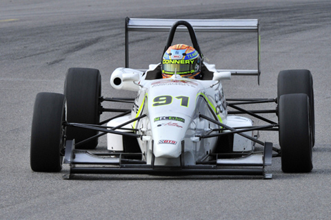 Kyle Connery in Action at Mosport