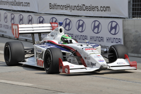 Conor Daly in Action