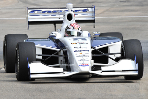 Josef Newgarden in Action