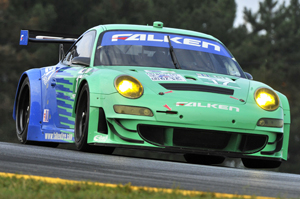 The Falken Tires GT Porsche GT3 RSR in Action Image