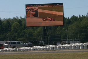 Large TV Screen Image
